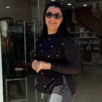 Μπλούζα πλεκτή μαύρη πέρλες