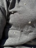 Μπλούζα πλεκτή γκρι πέρλες - Image 3