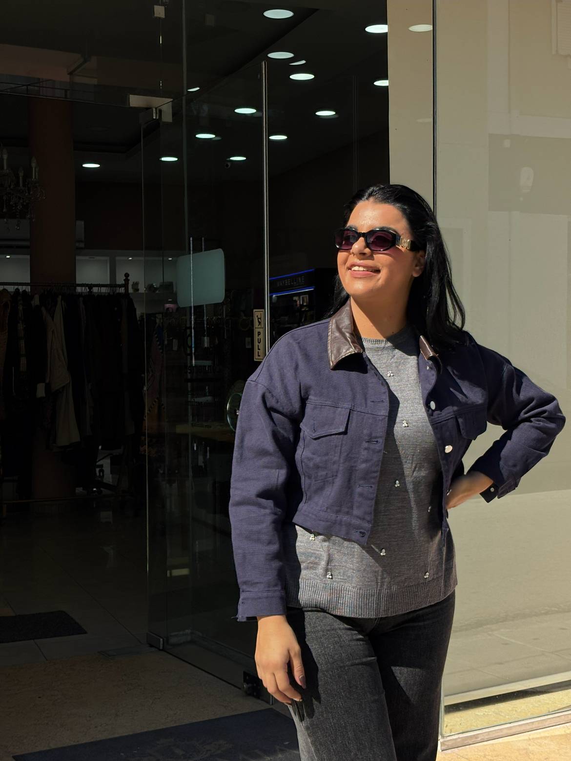 IMG_3571 Jacket μπλέ - Image 1