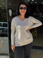 Μπλούζα φιογκακι off White