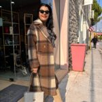 Παλτό μάλλινο καρό