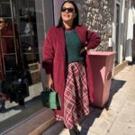 Παλτό μάλλινο μπορντό