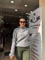 Πουλόβερ βολαν γκρί