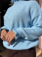 Πουλόβερ βολαν γαλάζιο - Image 2