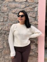 Πουλόβερ ρόμβος λευκό - Image 5