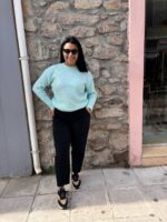 Πουλόβερ ρόμβος γαλάζιο - Image 2