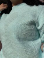 Πουλόβερ ρόμβος γαλάζιο - Image 4