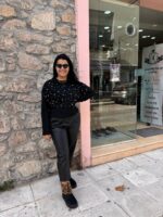 Πουλόβερ Μαύρο πέρλες - Image 2