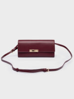 Gabrielle Burgundy Gold
