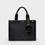 Tote Black Light Gold