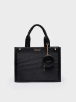Tote Black Light Gold
