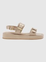 Σανδάλια Flatforms Μπεζ - Image 4
