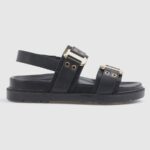 Σανδάλια Flatforms Μαύρα