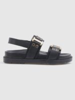 Σανδάλια Flatforms Μαύρα