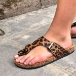Παντόφλες ανατομικές Leopard