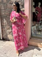Φόρεμα μακρύ Pink Lotus