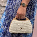 Clutch τσαντάκι πλεκτό