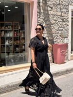 Φόρεμα Francesca μαύρο - Image 2