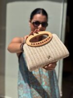 Τσαντάκι clutch πλεκτό