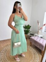 Φόρεμα Lingerie Jodie Mint - Image 2