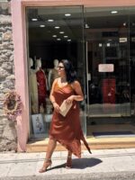 Σατέν Lingerie Καφέ - Image 5