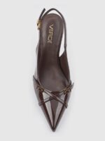 Slingback Λουστρίνι Καφέ - Image 4