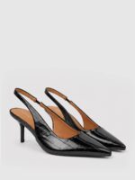 Slingbacks Μαύρα - Image 2