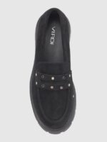 Loafers Σουέτ Μαύρα - Image 3