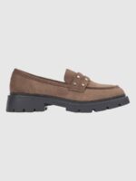 Loafers Σουέτ Χακί